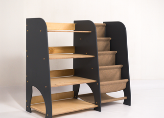 2in1 Montessori Shelf for Books and Toys