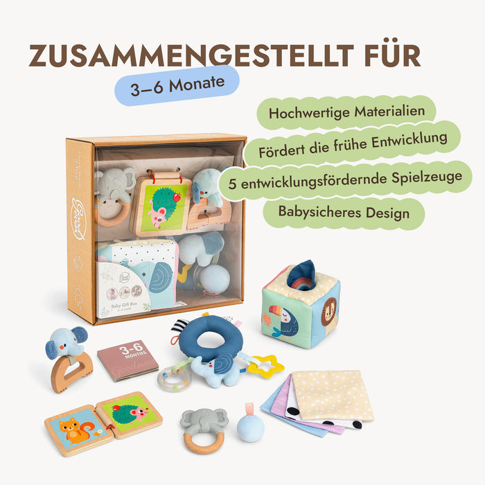 BabyBox – Spielsets für Babys im ersten Lebensjahr (0–12 Monate)