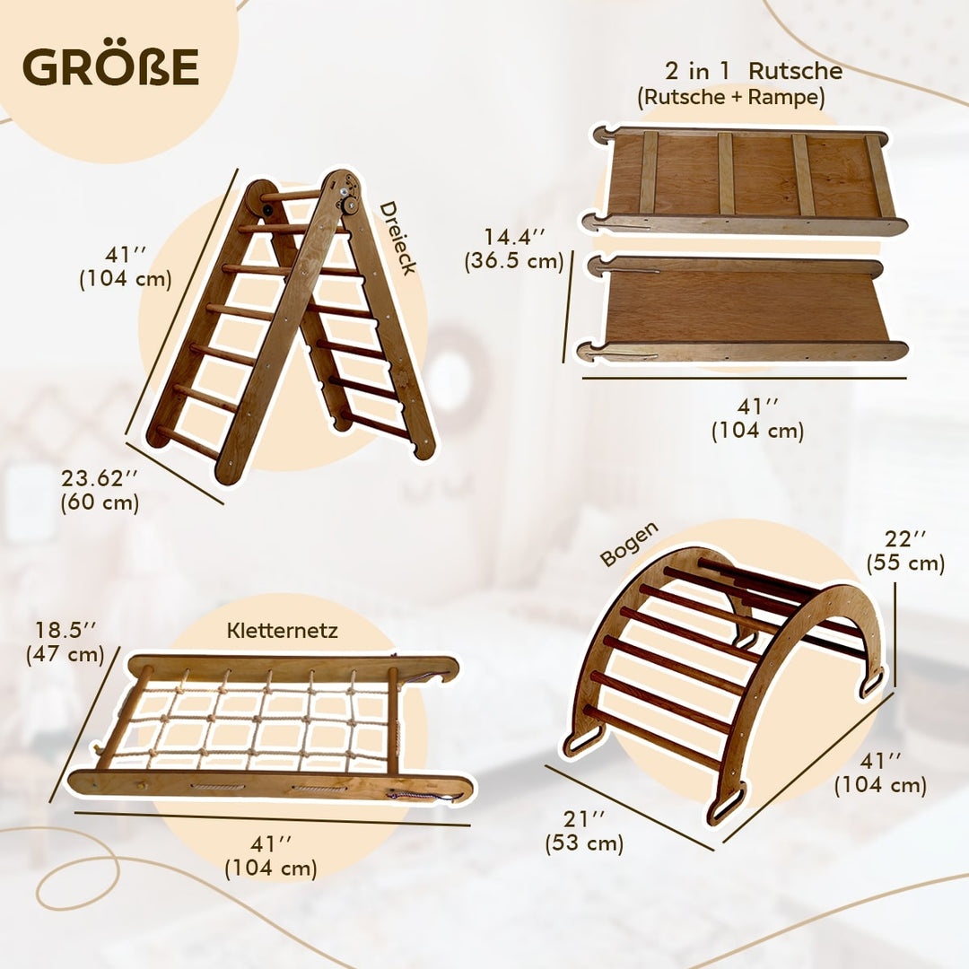 5in1-montessori-climbing-set-triangle-ladder-archrocker-slide-boardramp-net-cushion-chocolate-1