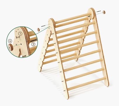 Set aus drei Schaukeln