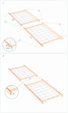 7-in-1 Indoor-Klettergerüst