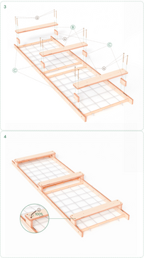 7-in-1 Indoor-Klettergerüst