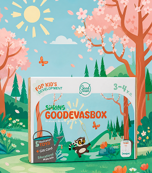 Sommer-Spielset für Kleinkinder (3–4 Jahre) — GoodevasBox
