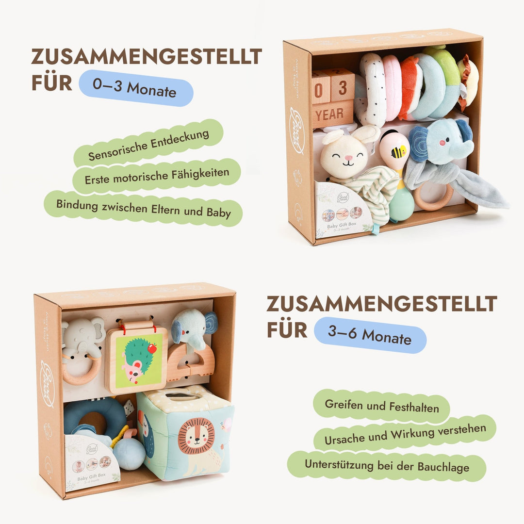 BabyBox – Spielsets für das erste Lebensjahr (0–12 Monate) - Goodevas DE