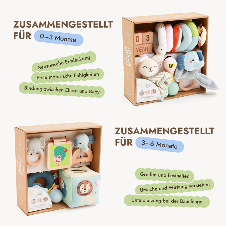 BabyBox – Spielsets für das erste Lebensjahr (0–12 Monate) - Goodevas DE