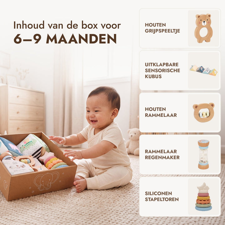 BabyBox – Spielsets für das erste Lebensjahr (0–12 Monate) - Goodevas DE