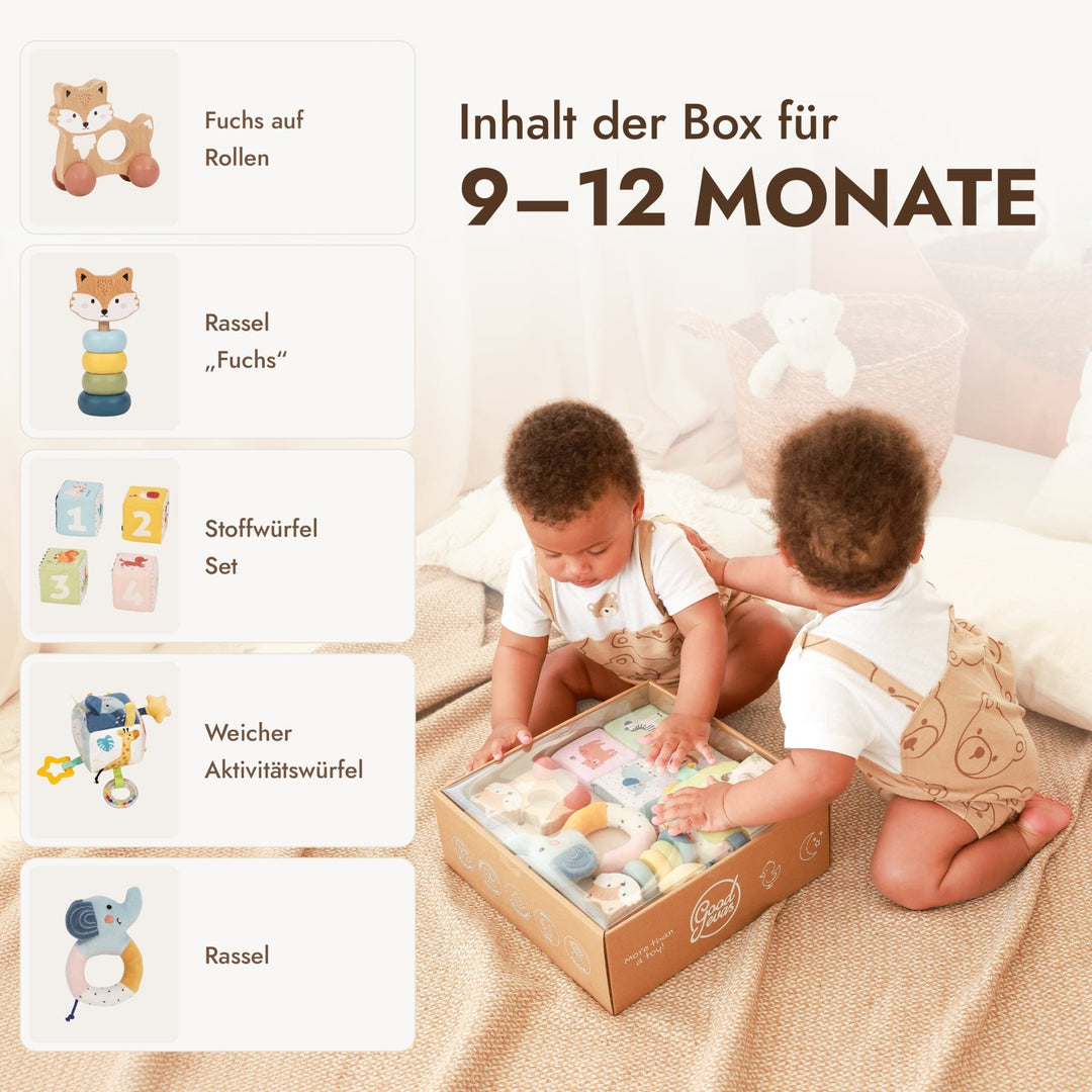 BabyBox – Spielsets für das erste Lebensjahr (0–12 Monate) - Goodevas DE