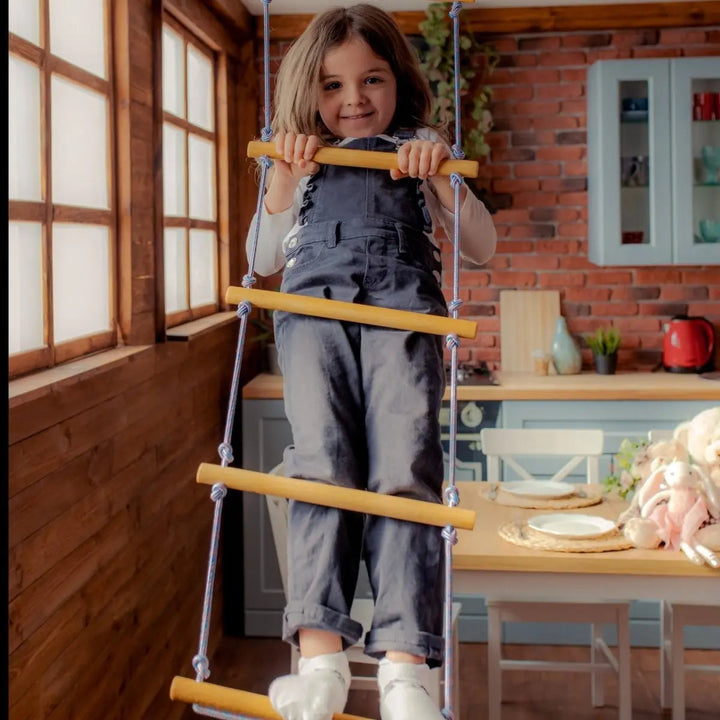 Climbing rope ladder for kids 3-9 y.o. - Goodevas