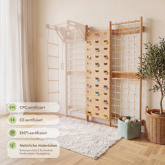 Erweiterung für Sprossenwand: Kletterwand & Netz - Goodevas DE