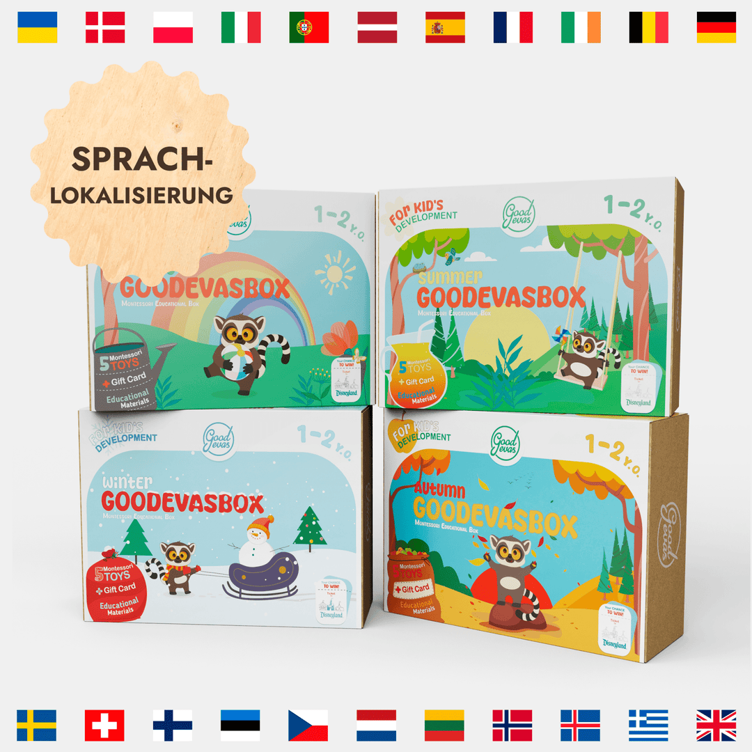 Frühlings - Entwicklungsbox GoodEvas (1–2 Jahre) - Goodevas DE