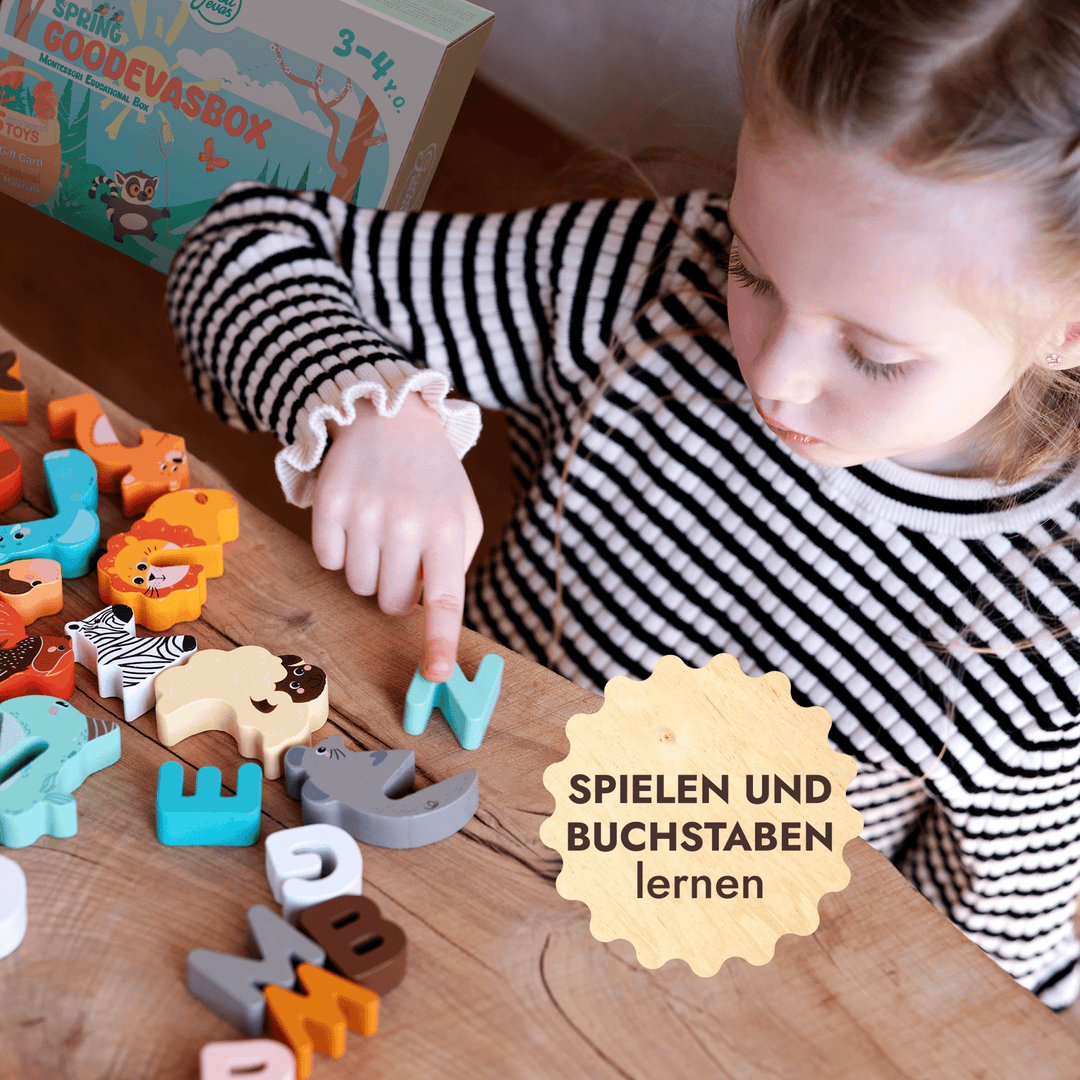 Frühlings - Entwicklungsbox GoodEvasBox (3–4 Jahre) - Goodevas DE