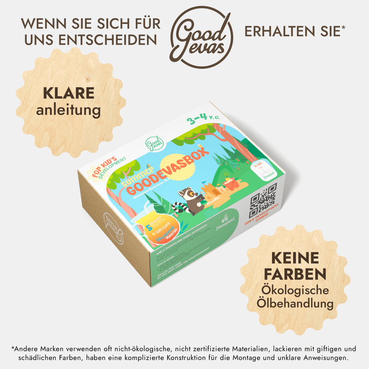 Frühlings - Entwicklungsbox GoodEvasBox (3–4 Jahre) - Goodevas DE