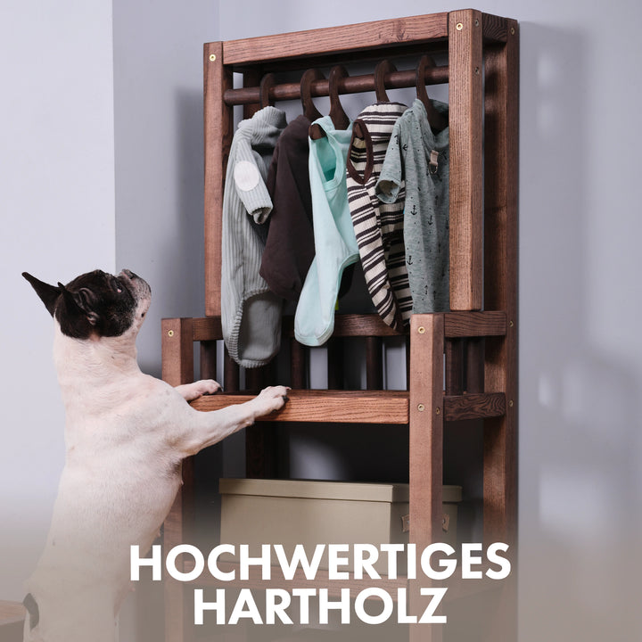 Holz-Kleiderschrank für Hunde