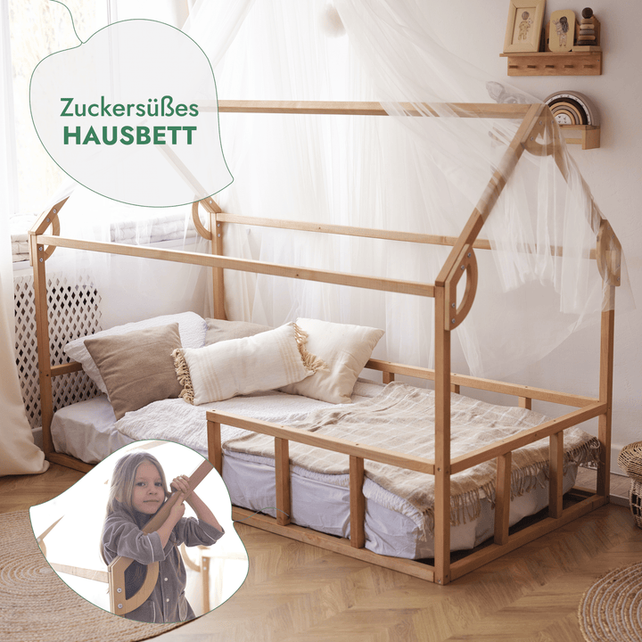 Hausbett Montessori für Kinder und Kleinkinder ab 1 Jahr - Goodevas DE