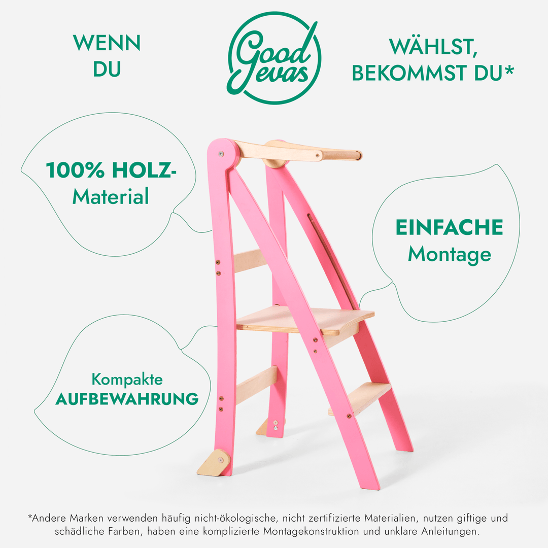 aufbewahrung gebrauchsanweisungen Montessori Lernturm – Beste Modelle