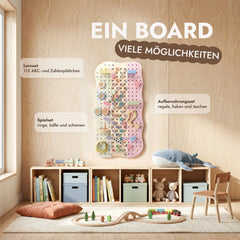 Holz-Pegboard fürs Kinderzimmer — GoodevasBoard - Goodevas DE