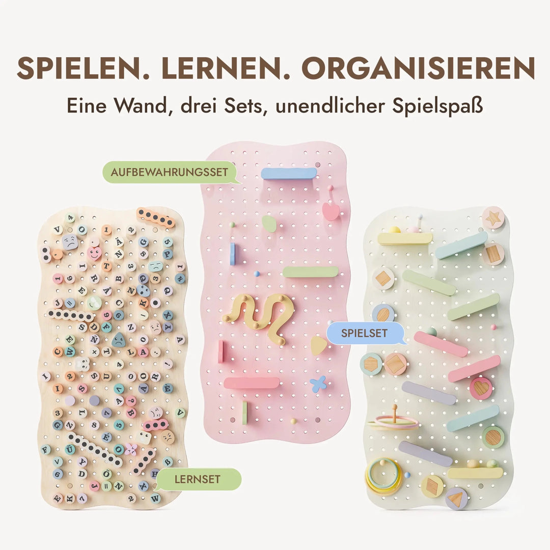 Holz-Pegboard fürs Kinderzimmer — GoodevasBoard - Goodevas DE