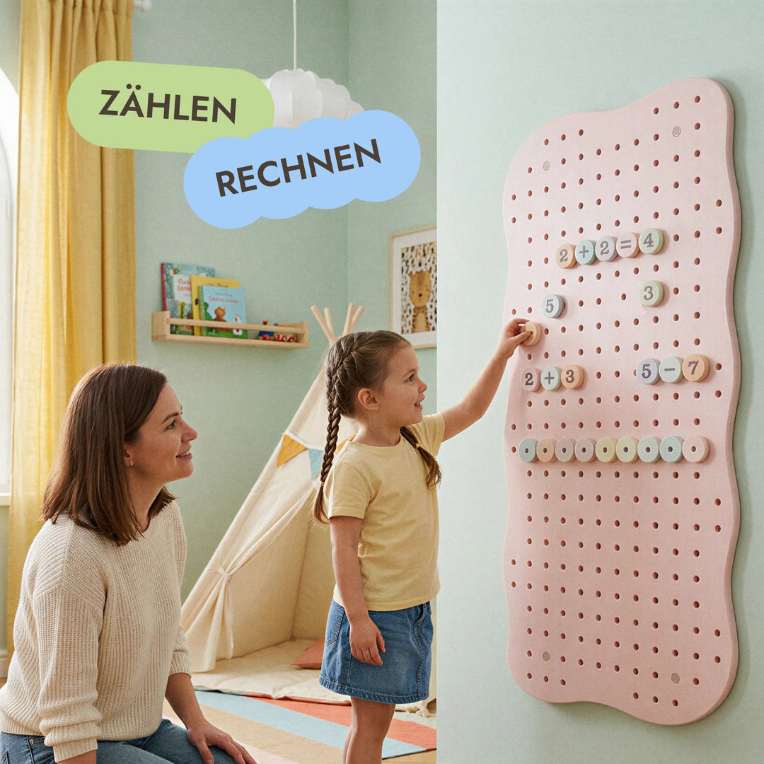 Holz-Pegboard fürs Kinderzimmer — GoodevasBoard - Goodevas DE