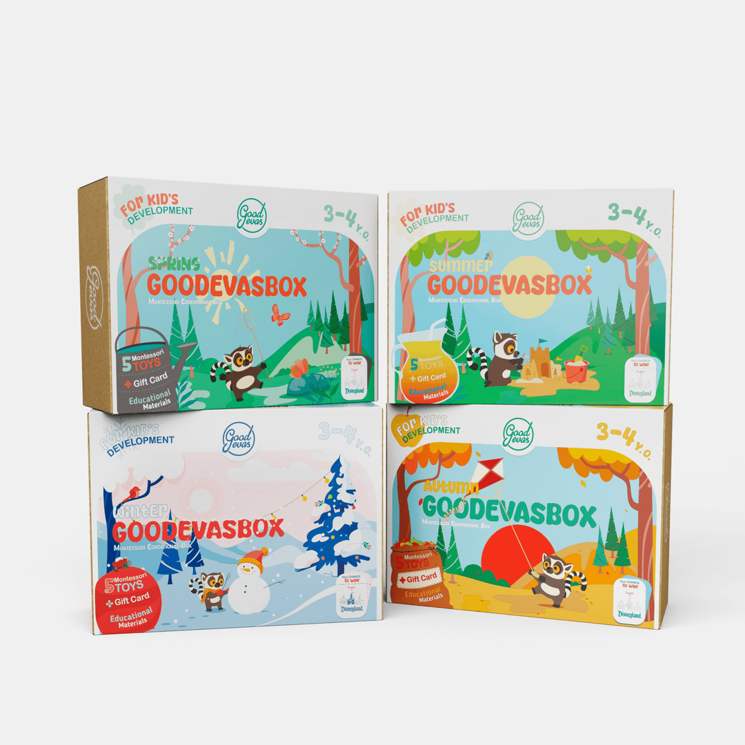Jahresabo für Spielsets (3–4 Jahre) — GoodevasBox - Goodevas DE