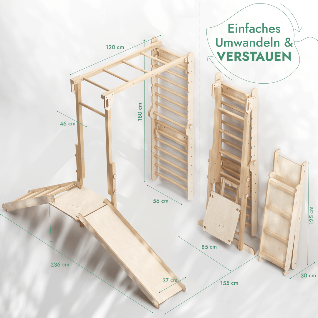 Jungle - Spielset für schwedische Wände - Goodevas DE