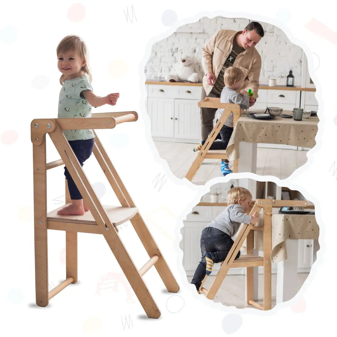 Kitchen Helper Tower - Beige - Goodevas