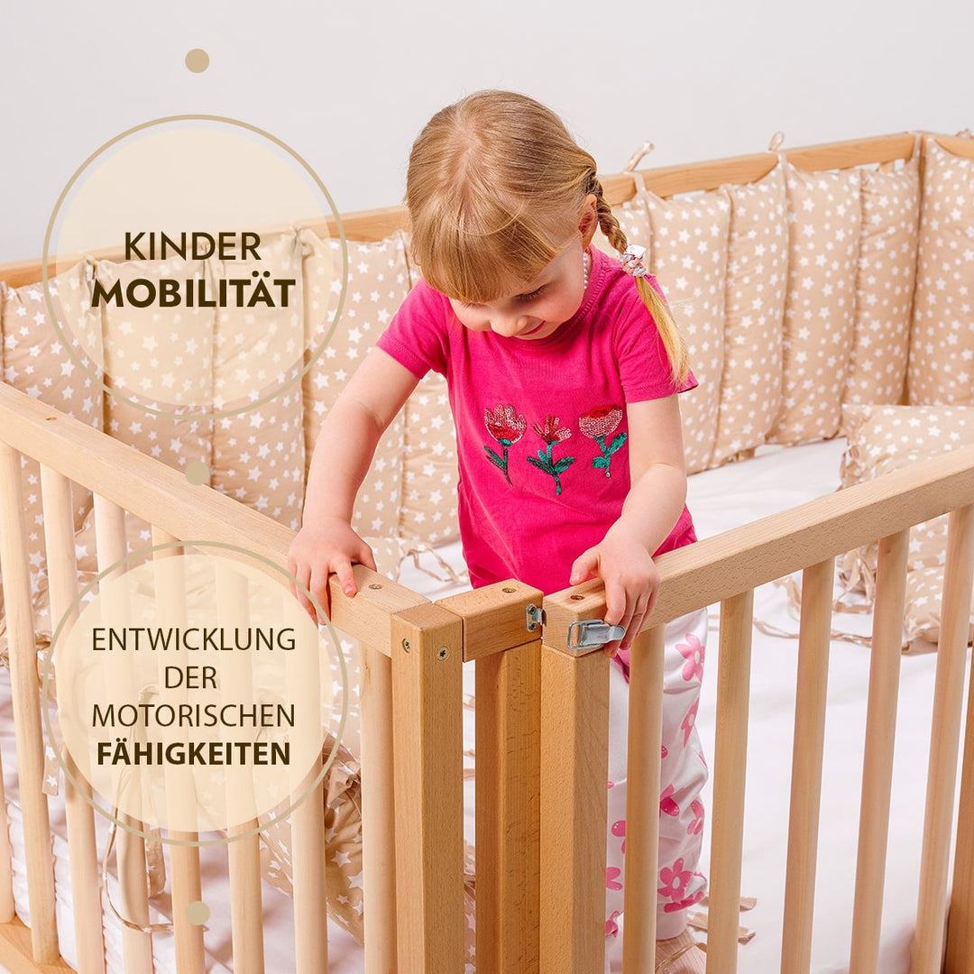 Montessori Bed For Kids and Toddlers from 6 month (EU Size 200x120 cm) - Goodevas