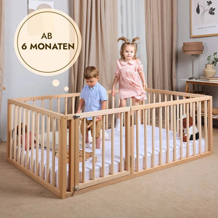 Montessori Bed For Kids and Toddlers from 6 month (EU Size 200x120 cm) - Goodevas