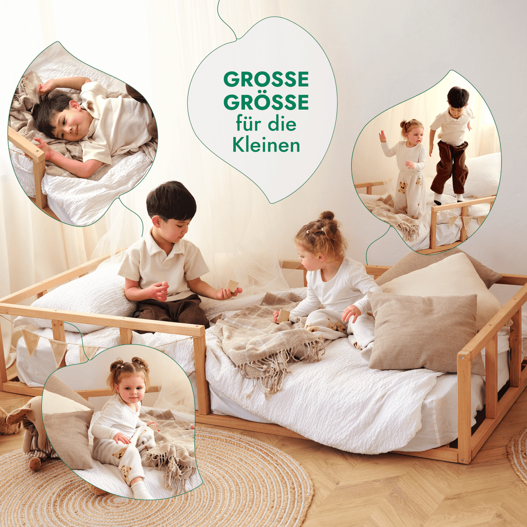 Montessori Bodenbett für Kinder und Kleinkinder ab 6 Monaten - Goodevas DE