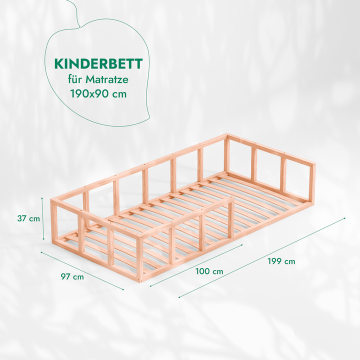Montessori Bodenbett für Kinder und Kleinkinder ab 6 Monaten - Goodevas DE