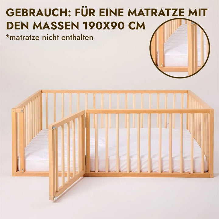 Montessori Bodenbett für Kinder und Kleinkinder ab 6 Monaten - Goodevas Deutschland