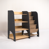 2in1 Montessori-Regal für Bücher und Spielzeug