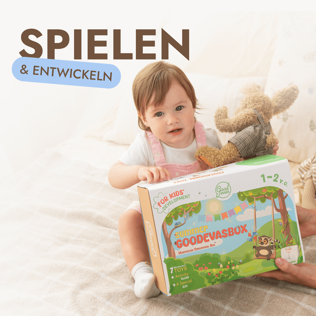 Sommer-Spielset für Kleinkinder (1–2 Jahre) — GoodevasBox - Goodevas DE