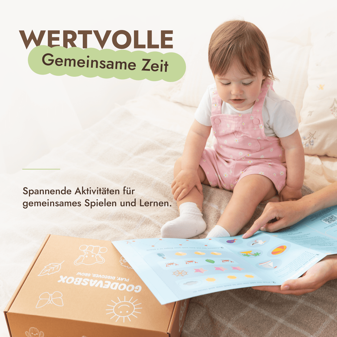 Sommer-Spielset für Kleinkinder (1–2 Jahre) — GoodevasBox - Goodevas DE