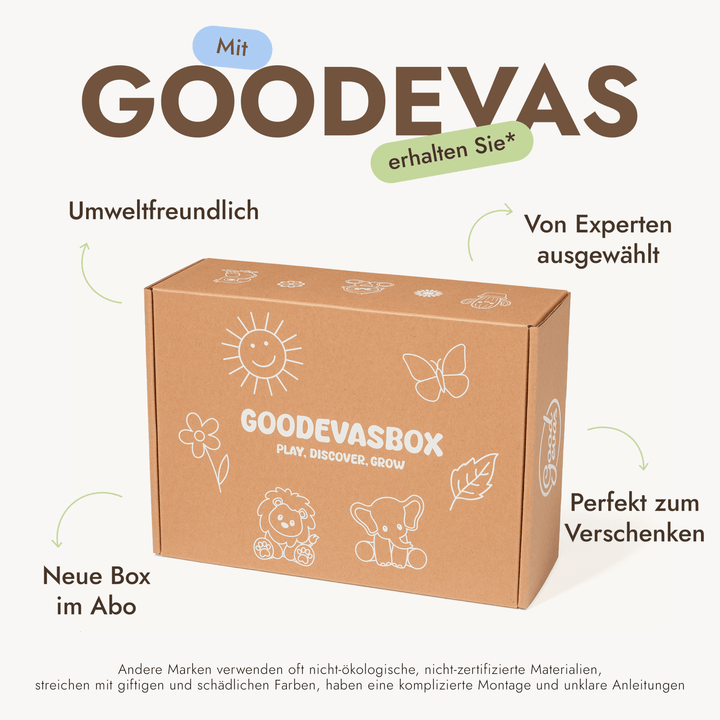 Sommer-Spielset für Kleinkinder (3–4 Jahre) — GoodevasBox - Goodevas DE