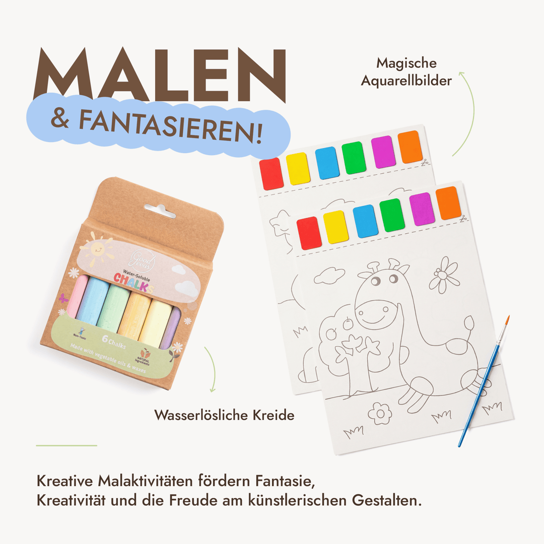 Sommer-Spielset für Kleinkinder (3–4 Jahre) — GoodevasBox - Goodevas DE