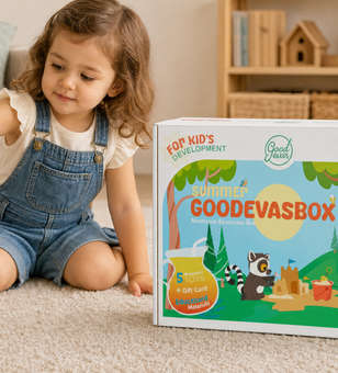 Sommer-Spielset für Kleinkinder (3–4 Jahre) — GoodevasBox