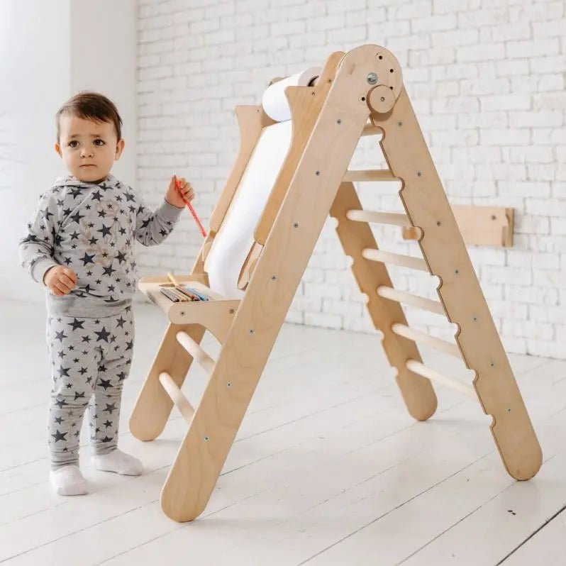 Staffelei mit Kinderstuhl – Perfekt für Indoor Klettergerüst - Goodevas Deutschland
