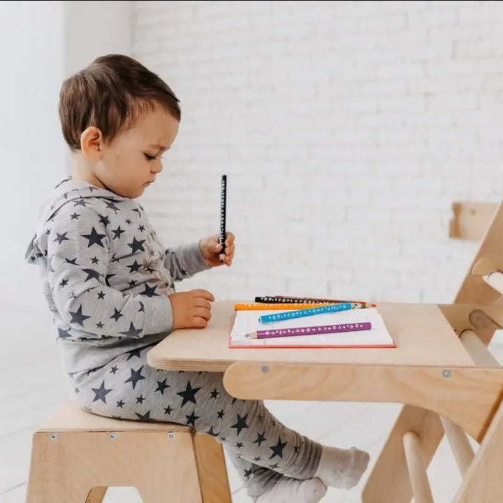 Staffelei mit Kinderstuhl – Perfekt für Indoor Klettergerüst - Goodevas Deutschland