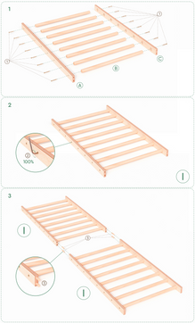 7-in-1 Indoor-Klettergerüst