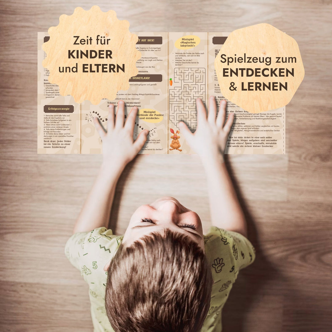 WunderBox 4 - 7 Jahre - Entwicklung im Spielformat - Goodevas Deutschland